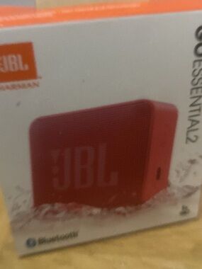 JBL Go Essential 2 Portable Bluetooth Speaker - Red